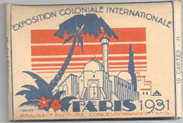 Petit Carnet De EXPOSITION COLONIALE INTERNATIONALE PARIS 1931 - Expositions