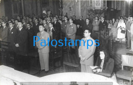 229184 ARGENTINA TUCUMAN GOBERNADOR FERNANDO RIERA 1951 S. SRA EVA PERON 18.5 X 11.5 CM PHOTO NO POSTCARD - Argentinië