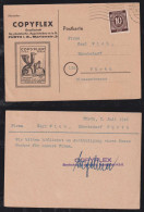 All. Besetzung 1946 Orts Postkarte FÜRTH Werbung COPYFLEX - Lettres & Documents