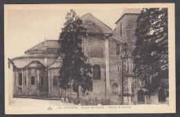 124730/ POITIERS, Eglise Saint-Hilaire, Abside Et Chevet - Poitiers