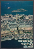 123449/ SAINT-MALO, Vue Générale Sur Le Port, Le Grand Bé Et Le Petit Bé - Saint Malo