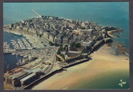 123447/ SAINT-MALO, Vue Générale, Le Bassin Et Le Château - Saint Malo