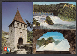 109911/ Chutes Du Rhin, Rheinfall Mit Schloss Laufen  - Autres & Non Classés