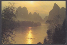 130785/ The Rising Sun On Lijiang River - China