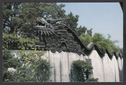 115430/ SHANGHAI, Yuyuan Garden, Wall Of Soaring Dragon - China