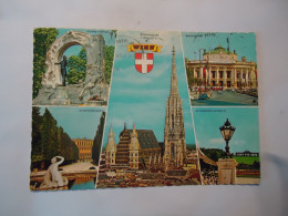 AUSTRIA    POSTCARDS  STEPHANSDOM STAMPS - Other & Unclassified