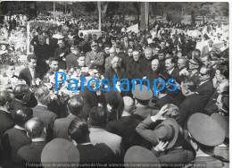 229186 ARGENTINA TUCUMAN GOBERNADOR FERNANDO RIERA 1951 HOMENAJE A SAN MARTIN 18 X 13 CM PHOTO NO POSTCARD - Argentinië