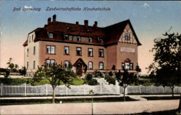 CPA Ronneburg In Thüringen, Landwirtschaftliche Haushaltschule - Other & Unclassified