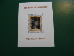 COMORES YVERT BLOC FEUILLET N° 1 NEUF** LUXE - MNH - COTE 30,00 EUROS - Unused Stamps