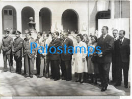 229188 ARGENTINA TUCUMAN GOBERNADOR FERNANDO RIERA 1951 ESCUELA BELGRANO 18 X 13 CM PHOTO NO POSTCARD - Argentinië