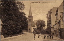 CPA Flensburg, Nordergraben, Katholische Kirche - Other & Unclassified