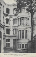 CPA Union Chrétienne De Jeunes Filles 22 Rue De Naples - La Cour Intérieure - Paris (08)