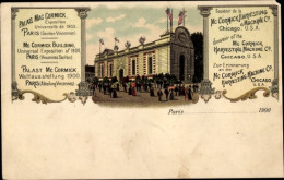 Litho-Weltausstellung, Paris 1900, Sektion Vincennes, McCormick-Erntemaschine - Other & Unclassified