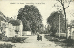 52  LONGEAU - ROUTE DE DIJON - ENTREE DU VILLAGE (ref 7832) - Le Vallinot Longeau Percey