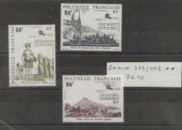 POLYNESIE   SERIE  379/381  N** - Collections, Lots & Series