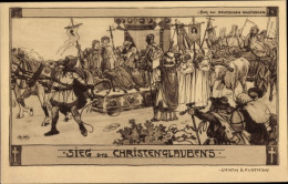 Artiste CPA Brandenburg A.d. Havel, Sieg Des Christenglaubens, Hohenzollern-Jubelfeier 1912, Festzug - Sonstige & Ohne Zuordnung