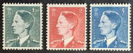 Belgie 1953 K.Boudewijn Obp-909/911 MNH-Postfris - Ongebruikt