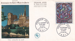 1er Jour, VIIIè Centenaire De Notre Dame De Paris - 1960-1969