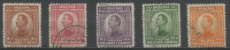 Yougoslavie - Jugoslawien - Yugoslavia 1923 Y&T N°150 à 154 - Michel N°169 à 173 (o) - Alexandre 1er - Used Stamps