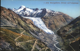 11298551 Rhonegletscher Glacier Du Rhone Grimsel- Und Furkastrasse Rhone - Autres & Non Classés