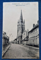 POPERINGE  - Rue De Cassel Et Eglise Notre Dame - Poperinge