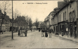CPA Troyes-Aube, Faubourg Croncels - Autres & Non Classés