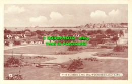 R554769 Margate. The Sunken Gardens. Westbrook. A. H. And S. Paragon Series - Monde