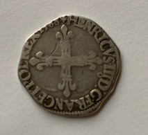 Quart D’Ecu 1588 Rennes - 1574-1589 Enrico III