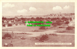 R554770 Margate. The Sunken Gardens. Westbrook. A. H. And S. Paragon Series - Monde