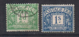 GB  STAMP 1937 POSTAGE DUE   Mi.#26,32 USED - Strafportzegels