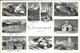 11298465 Gornergrat Zermatt Zermatt Matterhorn Kulm Hotel Gornergrat Kapelle Wei - Autres & Non Classés