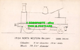 R555263 Irish North Western Railway. Goods Engine. F. Moores Railway Photographs - Monde