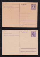 Bizone 1945 AM Post 6Pf Ganzsache P903 I+II ** - Cartas & Documentos