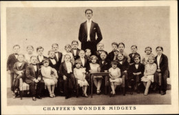 CPA Chaffer's Wonder Midgets, Liliputaner, Gruppenaufnahme - Other & Unclassified