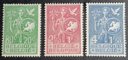 Belgie 1953 Obp-927/929 MH-Scharnier-X - Unused Stamps