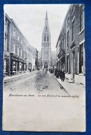 MARCHIENNE-au-PONT -  La Rue Neuve Et La Nouvelle Eglise  -  1906 - Charleroi