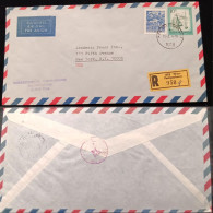 C) 1974. AUSTRIA. AIRMAIL ENVELOPE SENT TO USA. DOUBLE STAMP. XF - Other & Unclassified