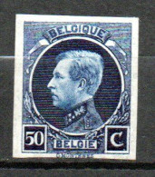 187 Ongetand - Cote 40,00 Euro - 1921-1925 Petit Montenez