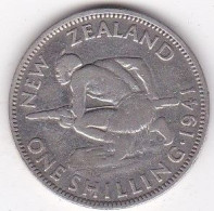 New Zealand. 1 Shilling 1941 George VI En Argent. KM# 9 - Nouvelle-Zélande