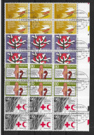 Schweiz 1986 Jahresereignisse Mi.Nr. 1327/30 Kpl. 6er Blocksatz Gestempelt - Usados