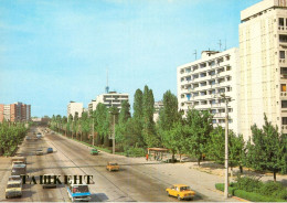 CPM- Ouzbékistan* TASHKENT - Avenue Lénine *TBE*  Cf. Scans * - Andere & Zonder Classificatie