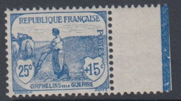 Orphelins - N° 151   * *  - Cote : 240 € ( Pli De Gomme ) - Unused Stamps