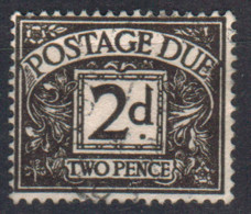 GB  STAMP 1954 POSTAGE DUE   2d, Mi.#40 USED - Postage Due