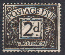 GB  STAMP 1954 POSTAGE DUE   2d, Mi.#40 USED - Portomarken