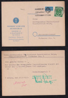 BRD Bund 1953 Postkarte Werbung Norbert Schultze Musikverlag HAMBURG X BERLIN ZEHLENDORF - Covers & Documents