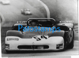 229191 AUTOMOBILE CAR RACE AUTO DE CARRERA ALFA ROMEO SPORT PROTOTIPO PHOTO NO POSTCARD - Andere & Zonder Classificatie
