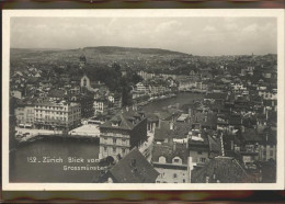 11294544 Zuerich Blick Vom Grossmuenster Zuerich - Otros & Sin Clasificación