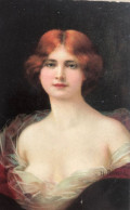 Portrait De Femme - H. Rondel - Pintura & Cuadros