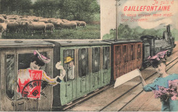 Gaillefontaine * Souvenir Du Village * Train Gare Wagons - Sonstige & Ohne Zuordnung