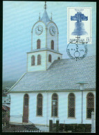 Mk Faroe Islands Maximum Card 1989 MiNr 181 | Bicentenary Of Torshavn Church. Bell From Norske Love (shipwreck #max-0085 - Islas Faeroes
